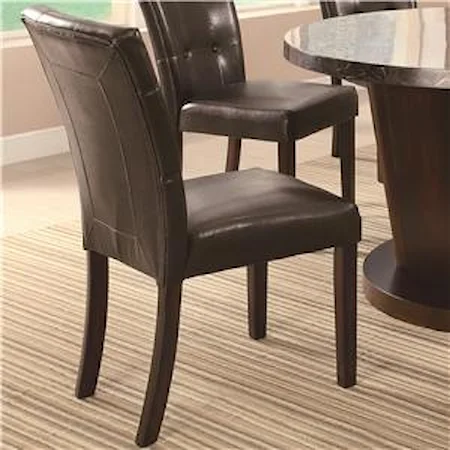 Dining Side Chair w/ Plush Upholstery